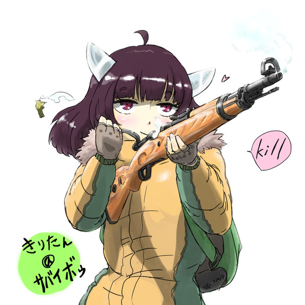 銃 Nicosub静画