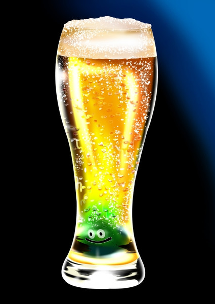 生ビールお持ちしました 朱きつね さんのイラスト ニコニコ静画 イラスト