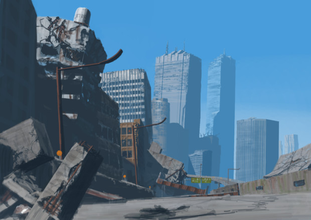 廃墟 緒方tank さんのイラスト ニコニコ静画 イラスト