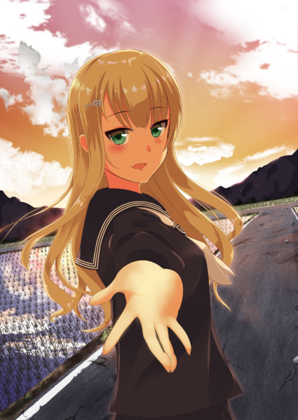 手を伸ばしてる人 朝比奈鮭雅 さんのイラスト ニコニコ静画 イラスト