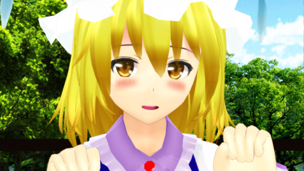 アールビット式改造 八雲藍 モデルをver 2 10に更新しました ゴマボウ さんのイラスト ニコニコあっぷる