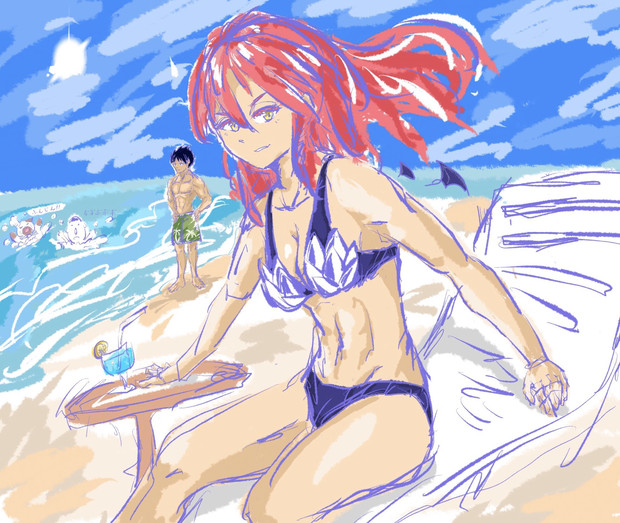 真夏のルシニキ