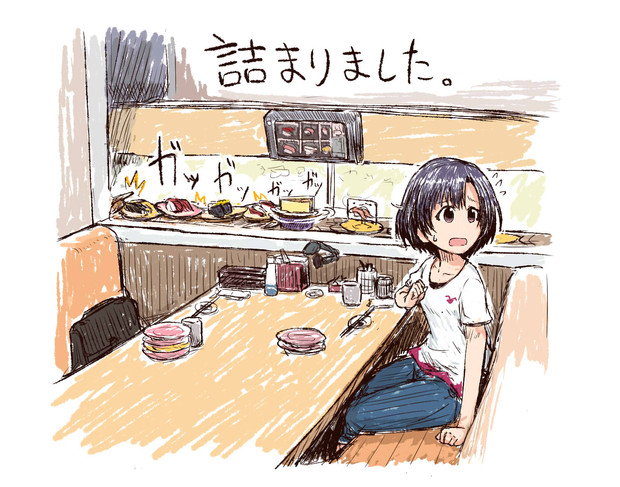 白菊ほたるvs回転寿司 バチ さんのイラスト ニコニコ静画 イラスト