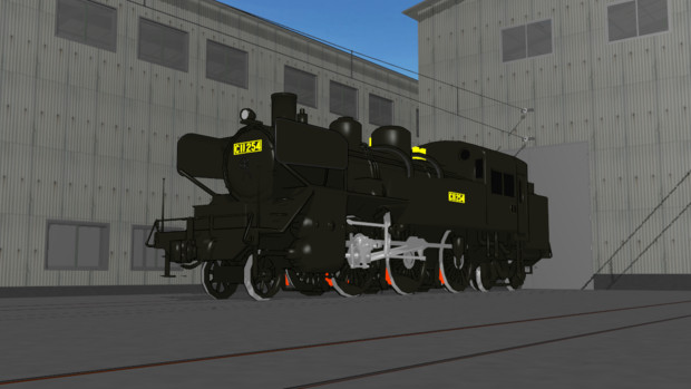 【モデル配布】C11型蒸気機関車254号機【MMD鉄道】
