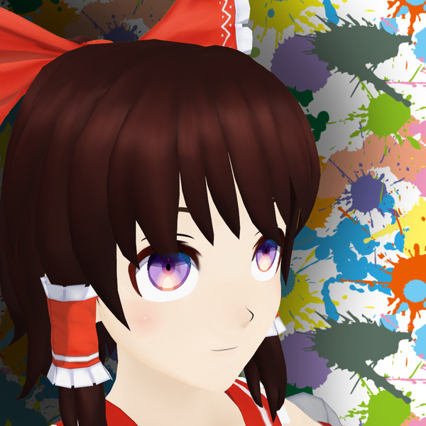 目が綺麗な霊夢さん チタン さんのイラスト ニコニコ静画 イラスト