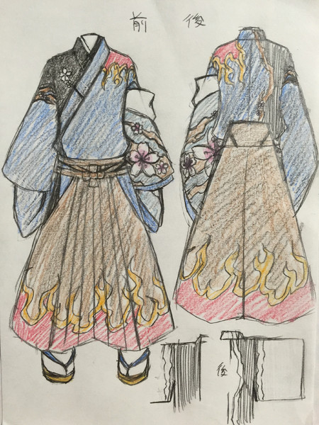 桜 桜 千本桜 衣装設定 不死愚形 さんのイラスト ニコニコ静画 イラスト