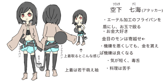 調理器具を武器とした盗賊 ユキノ さんのイラスト ニコニコ静画 イラスト