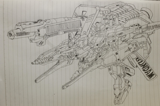 重装フルアーマーガンダム7号機 模写 Gust 81 さんのイラスト ニコニコ静画 イラスト