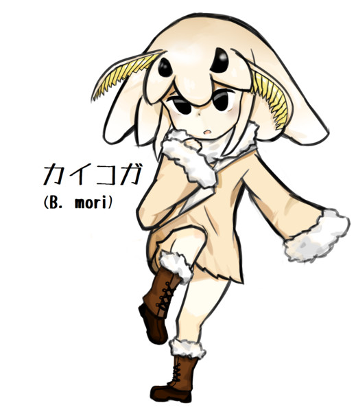 蚕 ニコニコ静画 イラスト