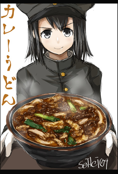陸軍には八朔にカレーうどんを食べるという慣例があるであります Seitei さんのイラスト ニコニコ静画 イラスト