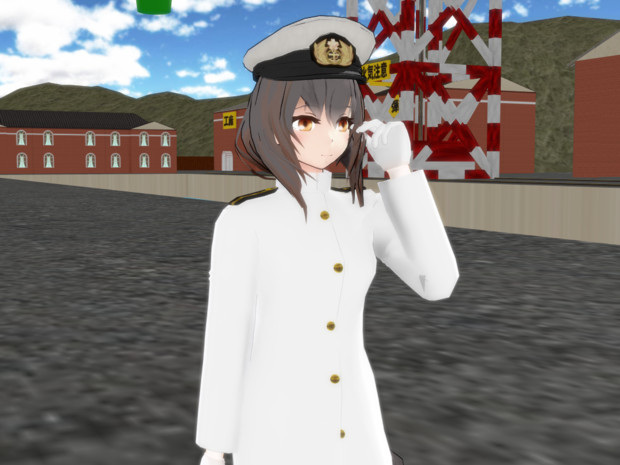 三笠に旧日本海軍軍服を着せてみた 第八船団 さんのイラスト ニコニコ静画 イラスト