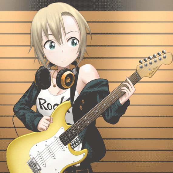 ギターをがんばる多田李衣菜 モーセル さんのイラスト ニコニコ静画 イラスト