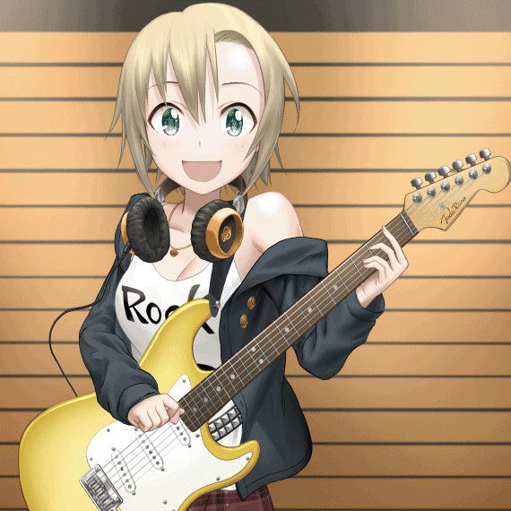 ギターをがんばる多田李衣菜 モーセル さんのイラスト ニコニコ静画 イラスト