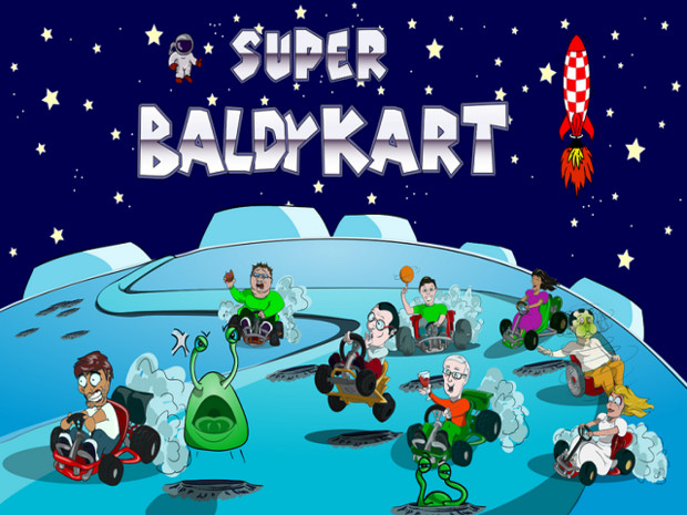 Super Baldy Kart