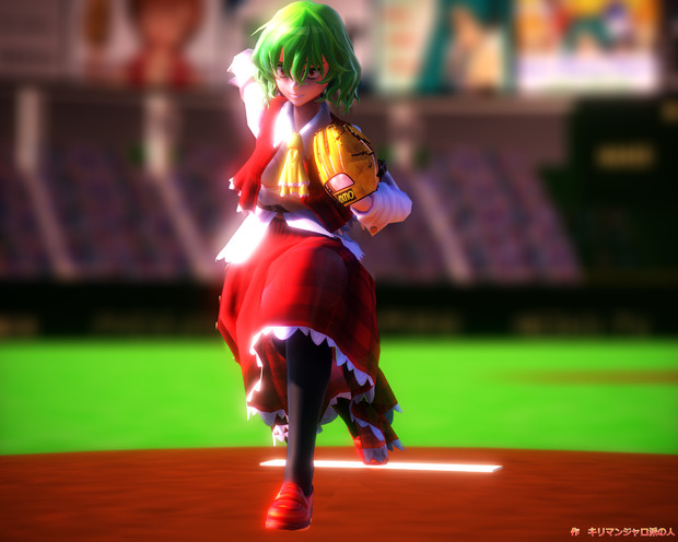 Mmd野球 ニコニコ静画 イラスト