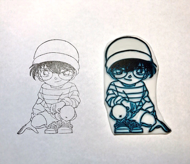 名探偵コナン 消しゴムはんこ もめん さんのイラスト ニコニコ静画 イラスト
