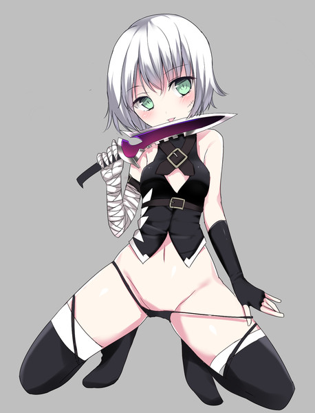 紐パンで遊ぶジャックザリッパーちゃん しゃむいち さんのイラスト ニコニコ静画 イラスト