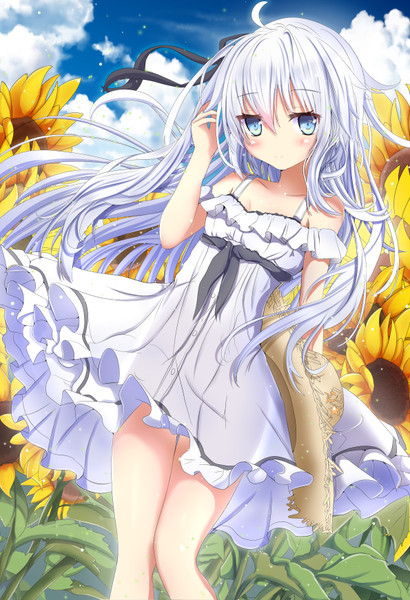 白ワンピースヴェルちゃん あるか 2日目 西 G 025a さんのイラスト ニコニコ静画 イラスト