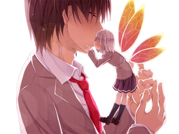妖精の同級生とキスした かごのとり ゆりかご さんのイラスト ニコニコ静画 イラスト