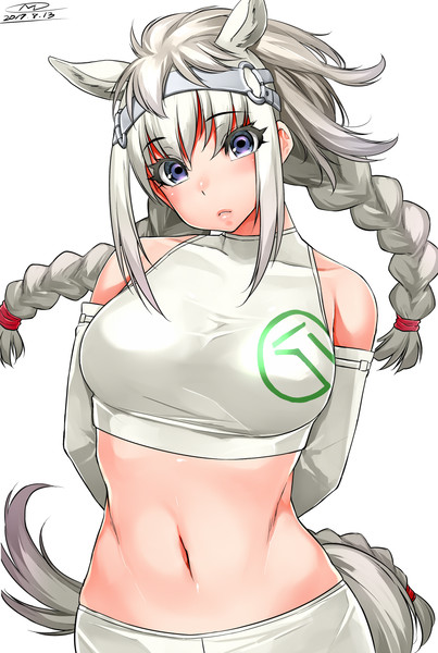 サラブレッドしろげ 三ッ葉 稔 はっぱ さんのイラスト ニコニコ静画 イラスト