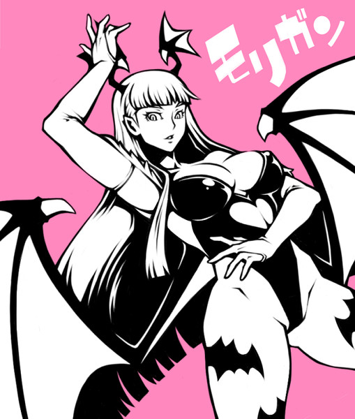 モリガン ニコニコ静画 イラスト