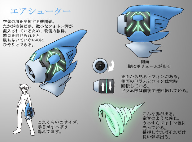 エアシューター Ver Wa さんのイラスト ニコニコ静画 イラスト