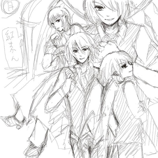 東方性転換 ラフ ぬるを さんのイラスト ニコニコ静画 イラスト