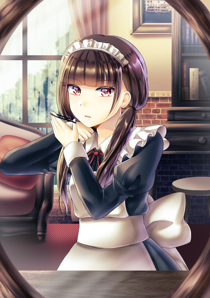 メイドさん ニコニコ静画 イラスト