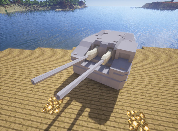 Minecraft 12 7cm連装砲タイプc Jointblock まから さんのイラスト ニコニコ静画 イラスト