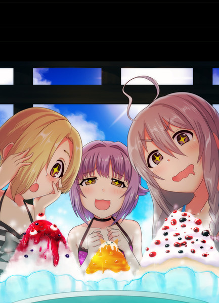 みんなでカキ氷 百田やすひと さんのイラスト ニコニコ静画 イラスト