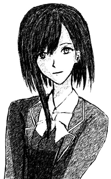 モノクロ版拝啓ドッペルゲンガー 黄金 さんのイラスト ニコニコ静画 イラスト
