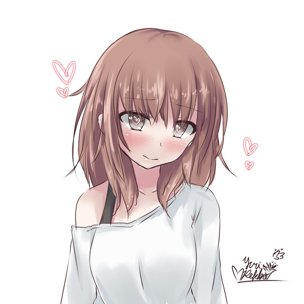 目がハート ゆりペッコ さんのイラスト ニコニコ静画 イラスト