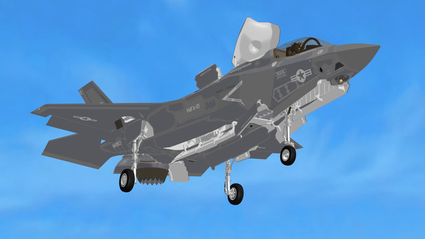 Mmd用 F 35b Knob32 さんのイラスト ニコニコ静画 イラスト