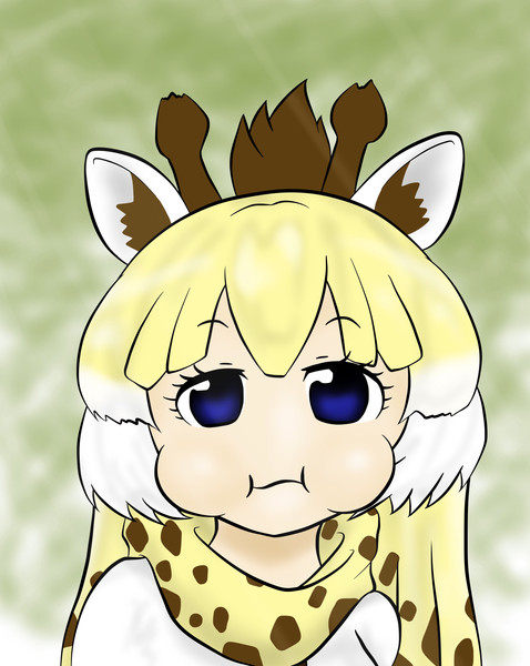 ディズニー画像のすべて 50 キリン 顔 イラスト