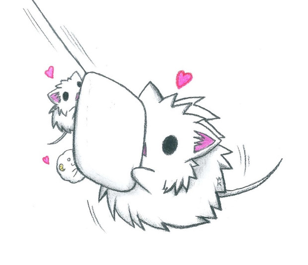 はんぺんと白ネズミ わにねこwithくまこ さんのイラスト ニコニコ静画 イラスト