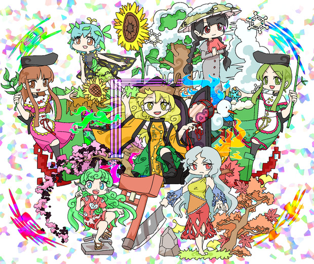 東方天空璋 スイカデッキ さんのイラスト ニコニコ静画 イラスト