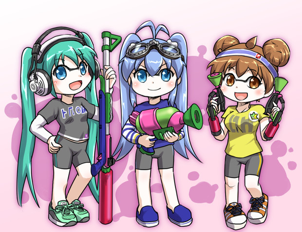 イカおもろいよイカ 山羊五条 さんのイラスト ニコニコ静画 イラスト