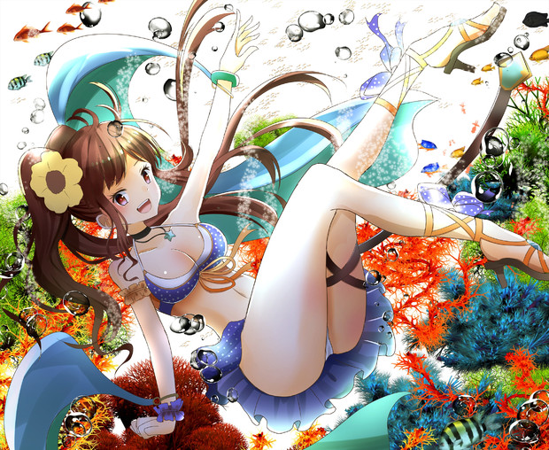 水着ディアンサ いんど さんのイラスト ニコニコ静画 イラスト