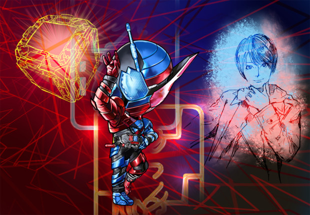 オール主役ライダー描く 1 仮面ライダービルド ニコニコ静画 イラスト