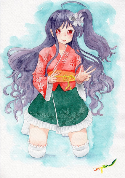 中通りくちゃん誕生日絵 うりゃん さんのイラスト ニコニコ静画 イラスト