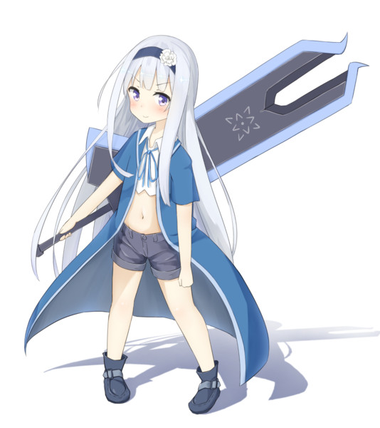 小柄な女の子がでっかい武器もってるやつ すあすりー さんのイラスト ニコニコ静画 イラスト