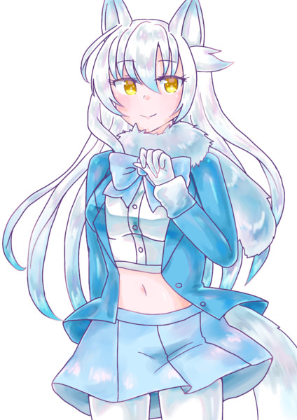 ホッキョクオオカミ けものフレンズ ニコニコ静画 イラスト