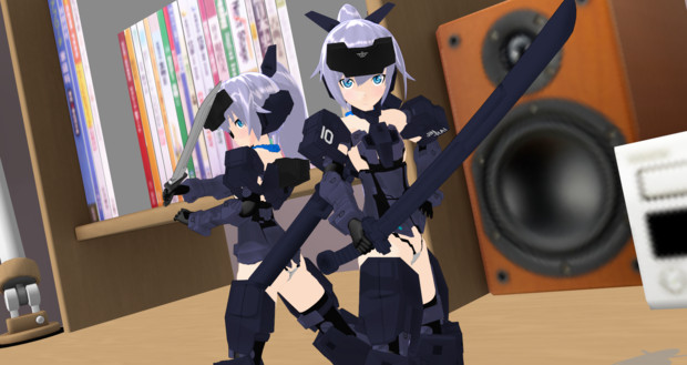 Mmdモデル 迅雷indigo Ver1 1 配布 ネルにゃんp さんのイラスト ニコニコ静画 イラスト