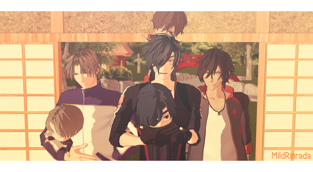 Mmd刀剣乱舞 おだて組 Mildrinrada さんのイラスト ニコニコ静画 イラスト