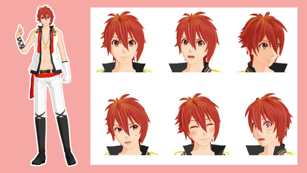 Mmdアイナナ やちこん式七瀬陸 Mg衣装 Ver2 11 モデル配布 やちこん さんのイラスト ニコニコ静画 イラスト