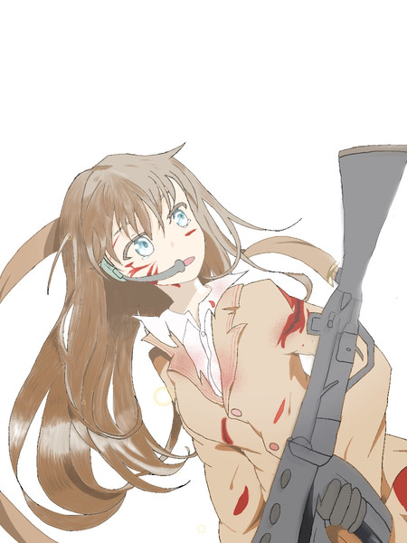 銃の描き方分からない レイヤーの使い方わからない 誰か 助けて 雪月 さんのイラスト ニコニコ静画 イラスト