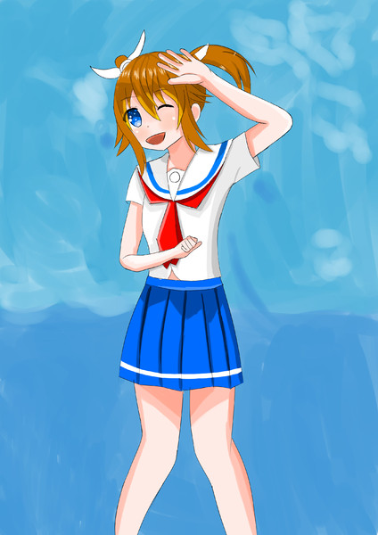 はいふり ミケちゃん 如月夕 さんのイラスト ニコニコ静画 イラスト
