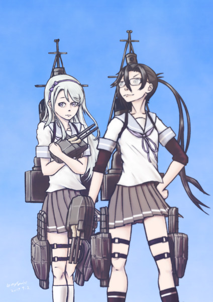 天霧と狭霧 Ghizwist さんのイラスト ニコニコ静画 イラスト