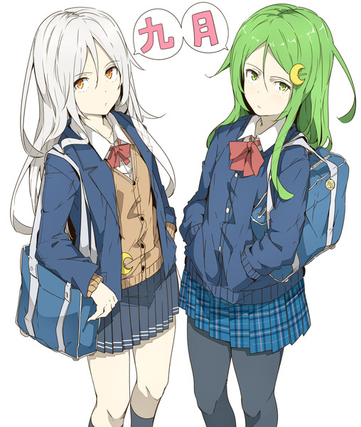 菊月と長月 ににも さんのイラスト ニコニコ静画 イラスト