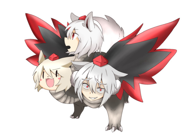 3つ首竜と化したケルベロス 砂糖 さんのイラスト ニコニコ静画 イラスト